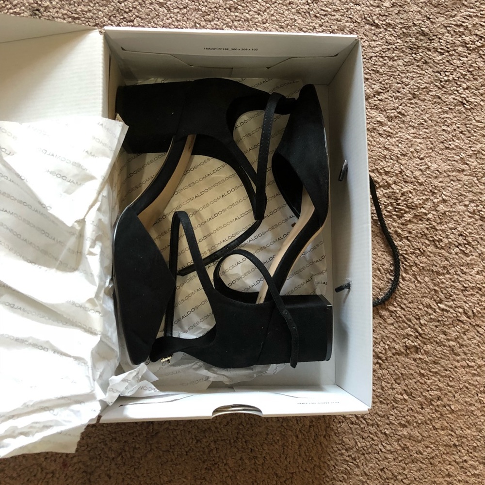 Black heels